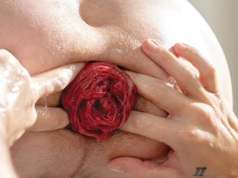 Declan Blace caboose fisted by Aiden Ward til ass-fuck rosebud